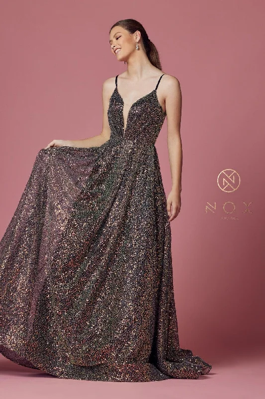 Sexy A-Line Long Prom Dress