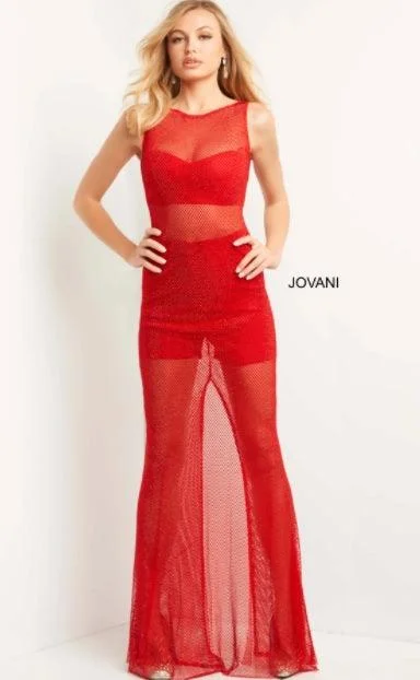 Jovani 08551 Sleeveless Sexy Long Prom Dress