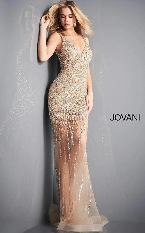 Jovani 02504 Sleeveless Long Evening Dress