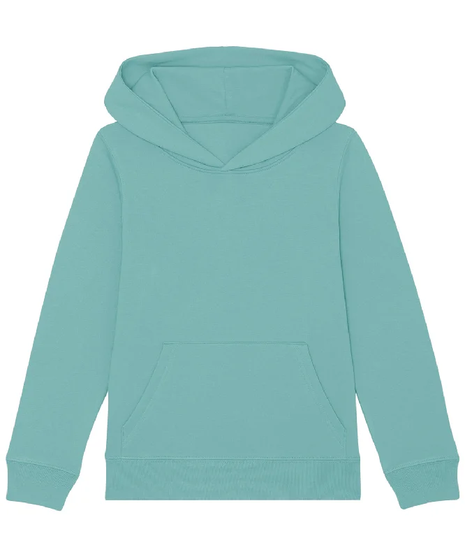 Teal Monstera - Kids mini Cruiser iconic hoodie sweatshirt (STSK911)