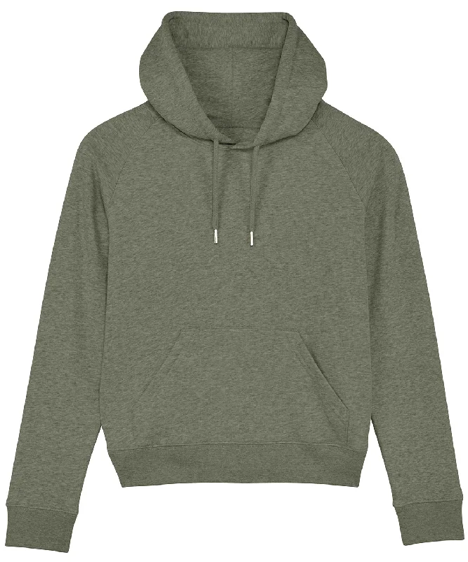 Mid Heather Khaki - Women's Stella Trigger iconic hoodie sweatshirt  (STSW148)