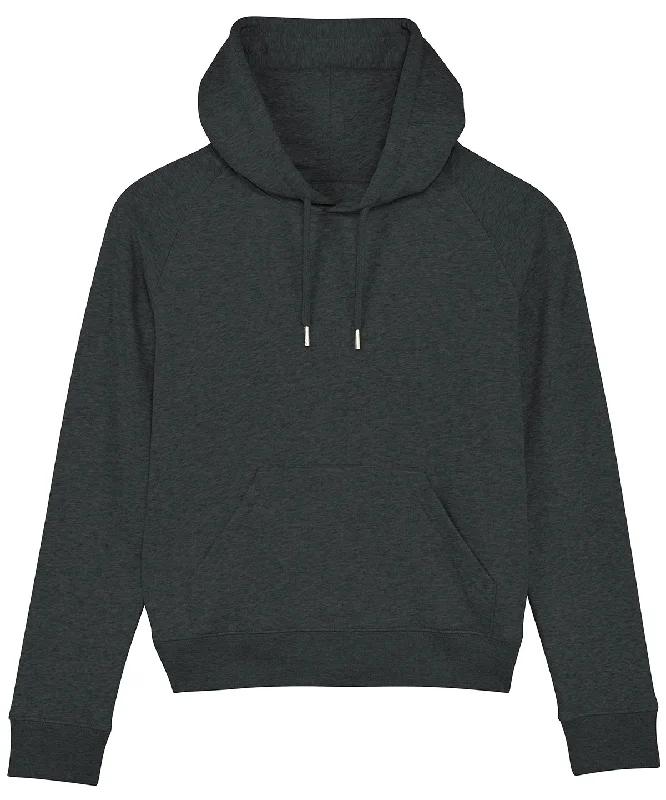 Dark Heather Grey - Women's Stella Trigger iconic hoodie sweatshirt  (STSW148)