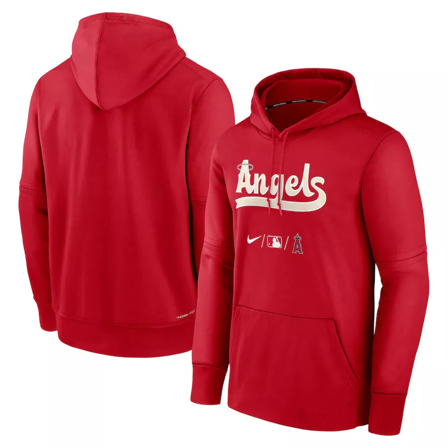 Los Angeles Angels Nike City Connect Authentic Collection Therma Hoodie Men's LA