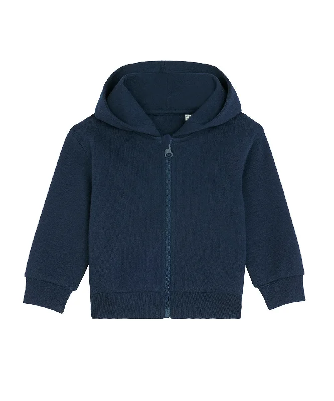 French Navy - Baby Connector hoodie zip-through sweatshirt (STSB105)