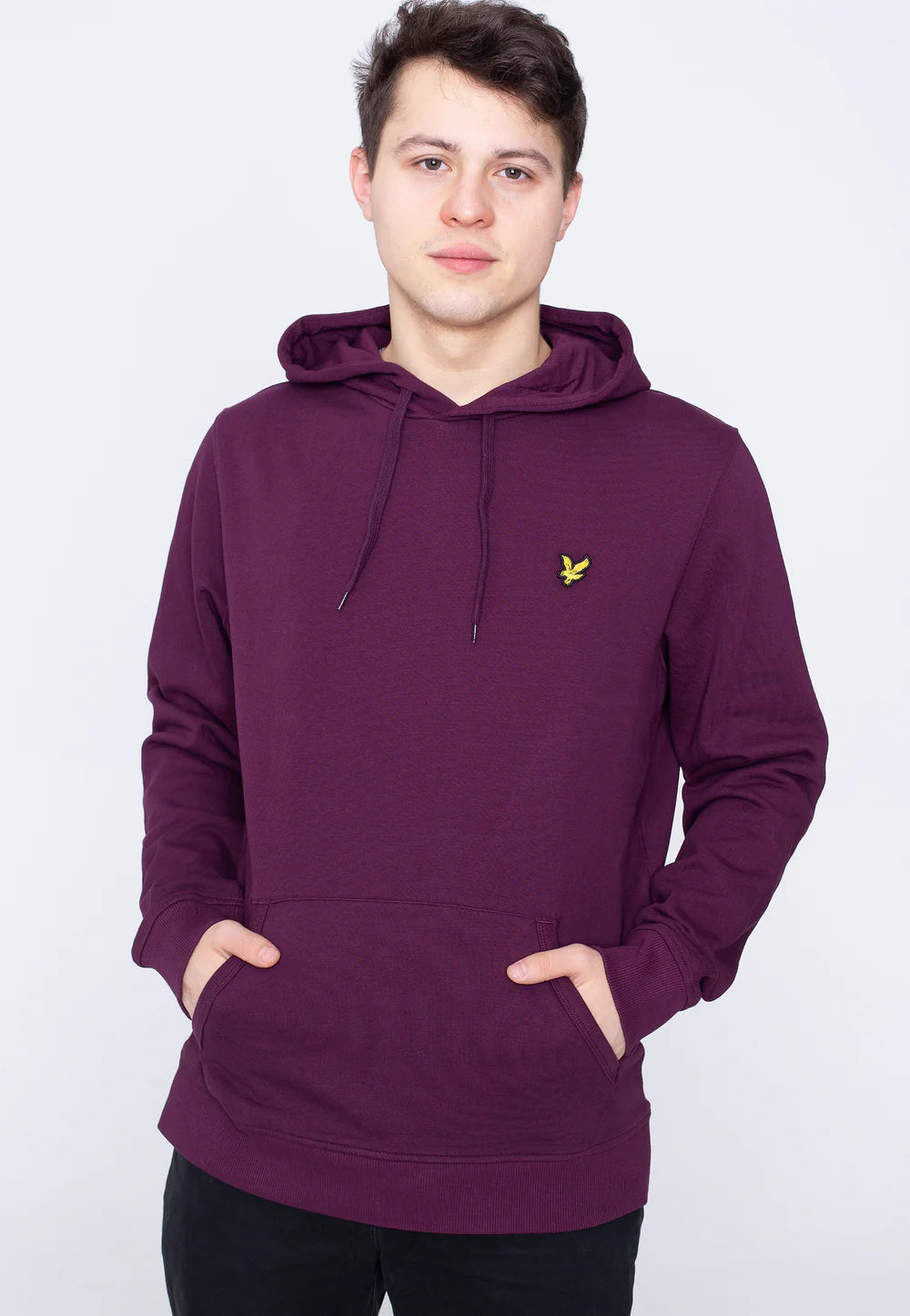 Lyle & Scott - Pullover Burgundy - Hoodie