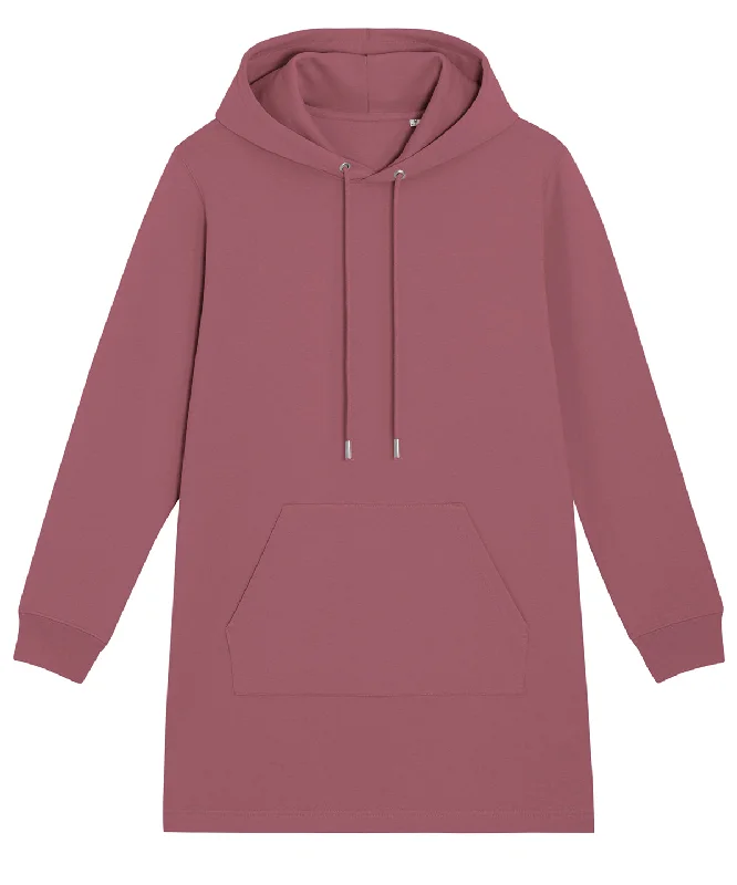 Hibiscus Rose* - Stella Streeter women's hoodie dress (STDW143)