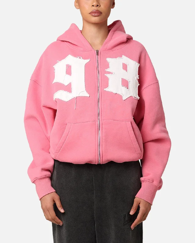 Loiter Star Child Zip Hoodie Pink