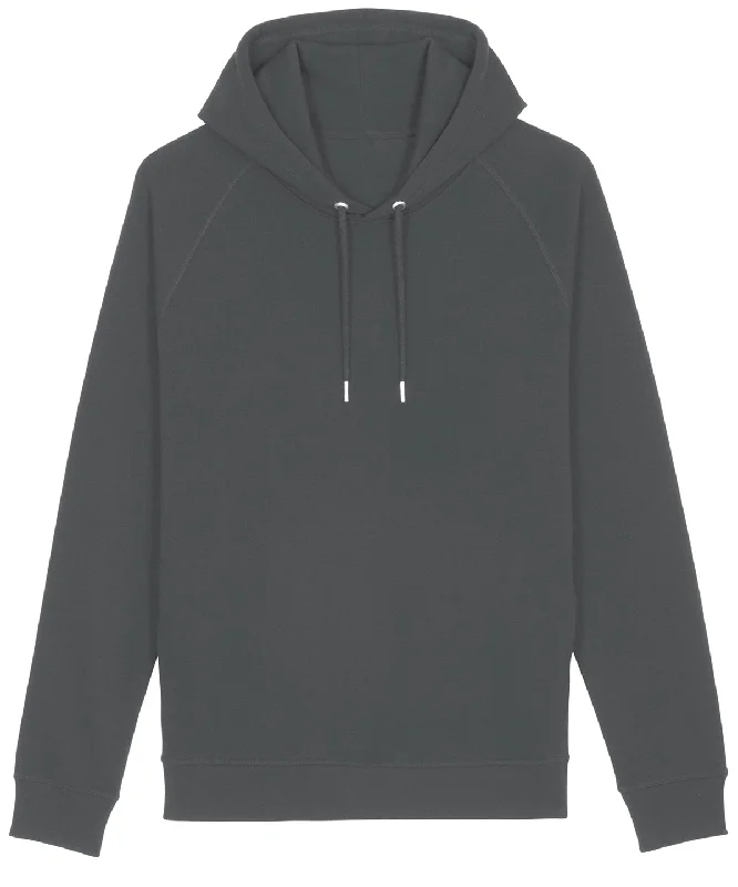 Anthracite - Sider unisex side pocket hoodie  (STSU824)