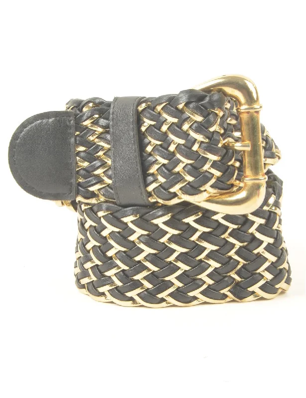 Black Fashion Belt - M