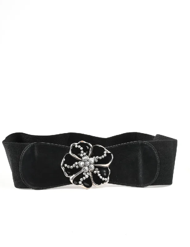 Black Fashion Belt - M