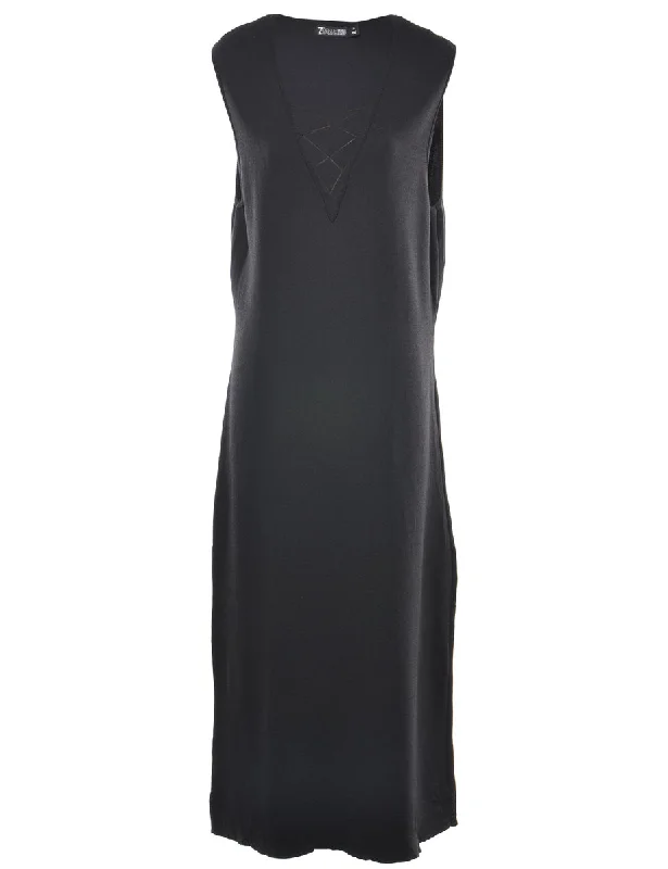 Black Maxi Dress - XL