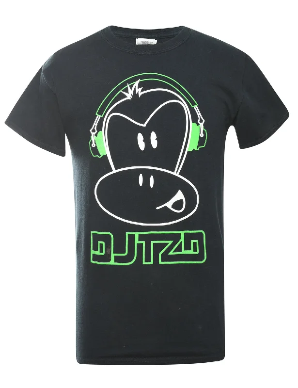 DJTZD Printed T-shirt - S