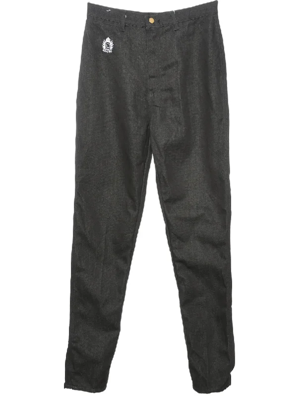 Zip Front Tapered Jeans - W30 L33