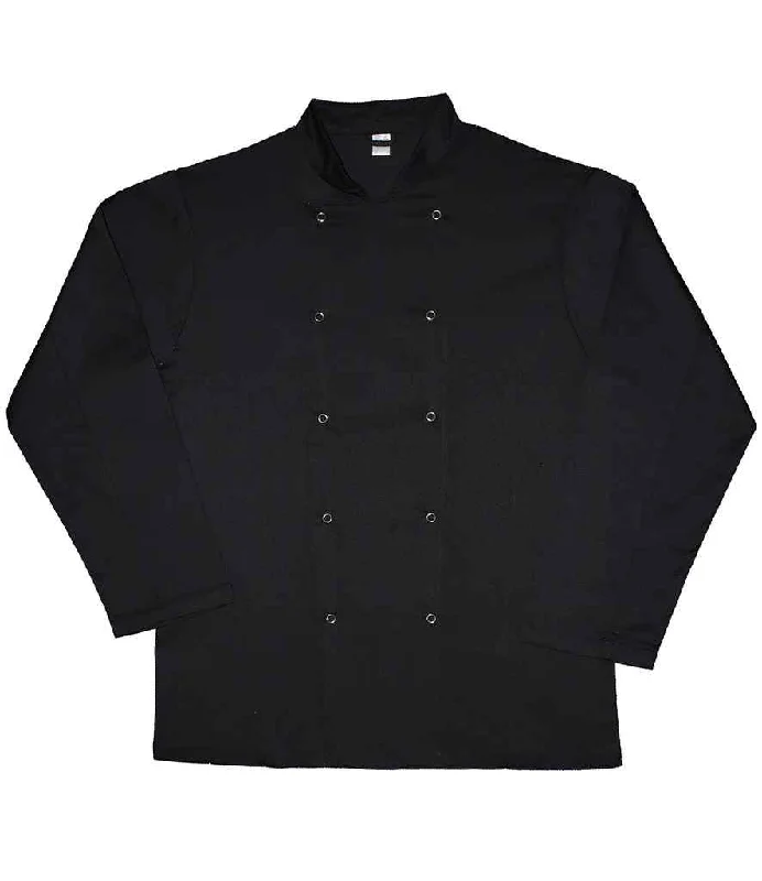 Dennys Long Sleeve Chef's Jacket | Black