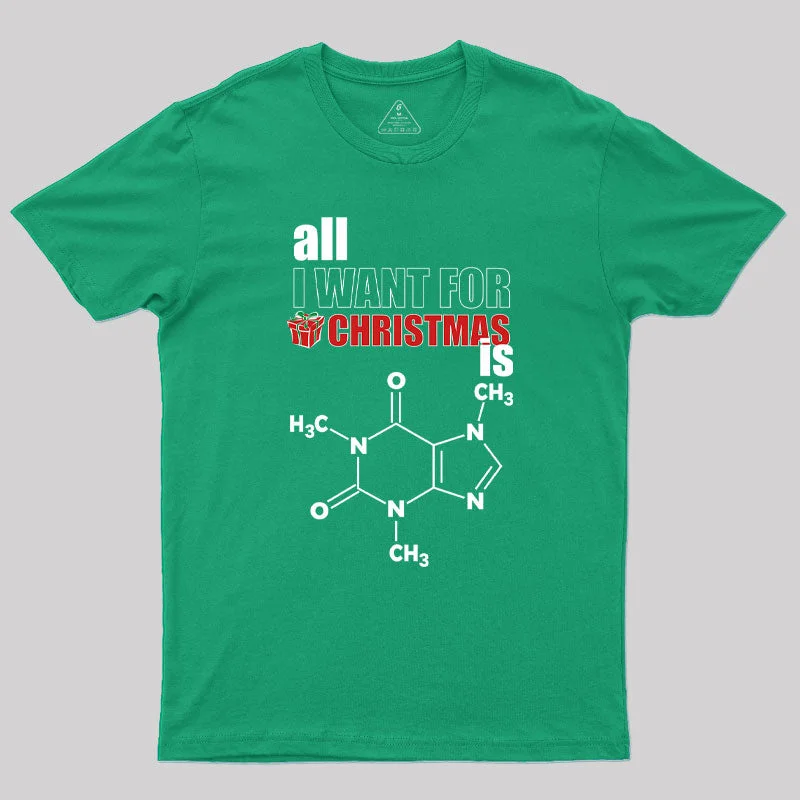 All I Want For Christmas Is Geek T-Shirt