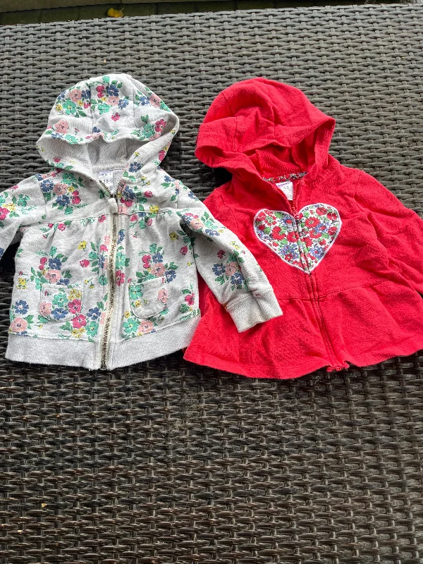 Carters Set of 2 18m hoodie 18-24 Months