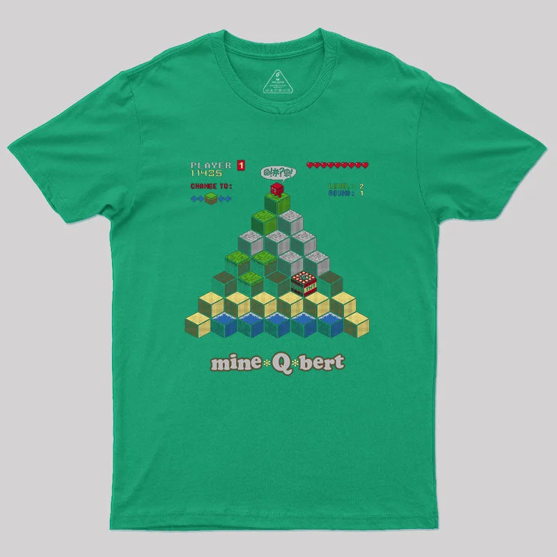 Mine Q Bert Geek T-Shirt