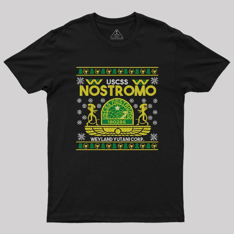 Nostromo Ugly Xmas Sweater T-Shirt