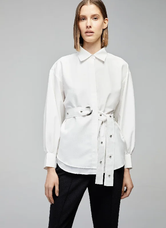 Taylor Belted Long Sleeves Shirt